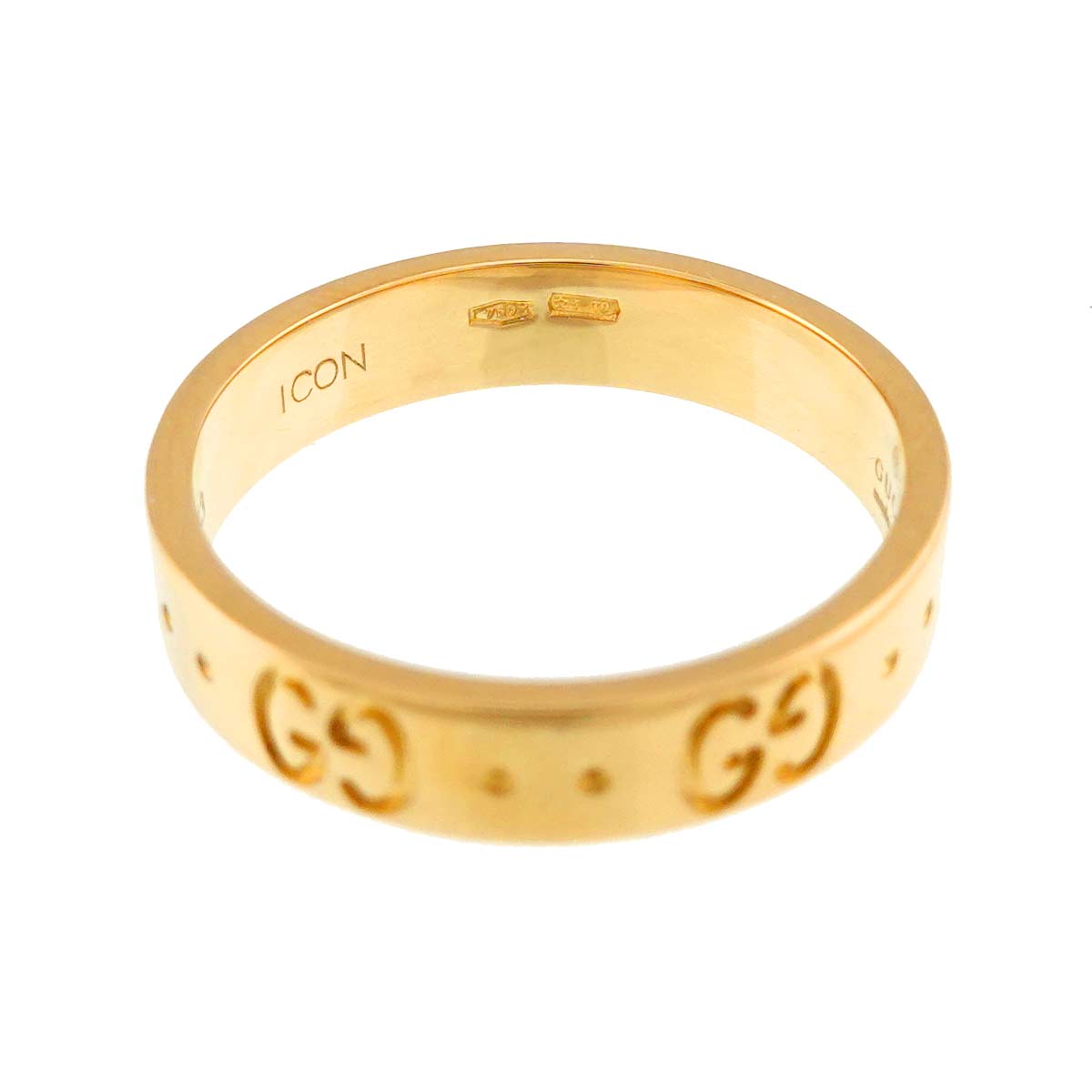 Icon Ring 18K Yellow Gold 750 Size13 6(US)