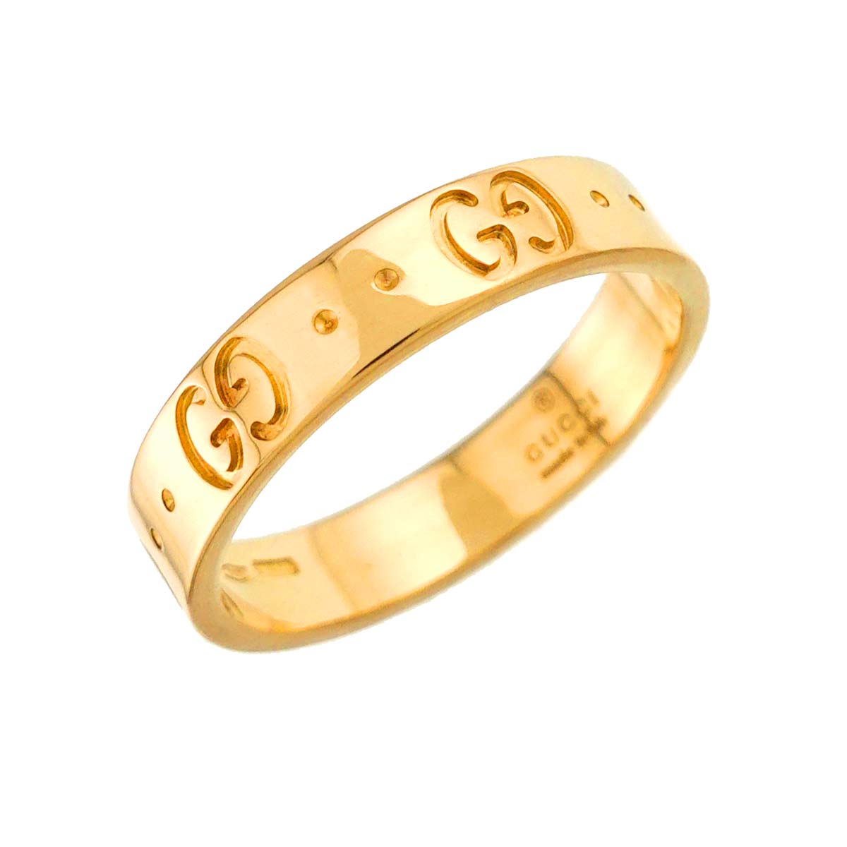 Icon Ring 18K Yellow Gold 750 Size13 6(US)