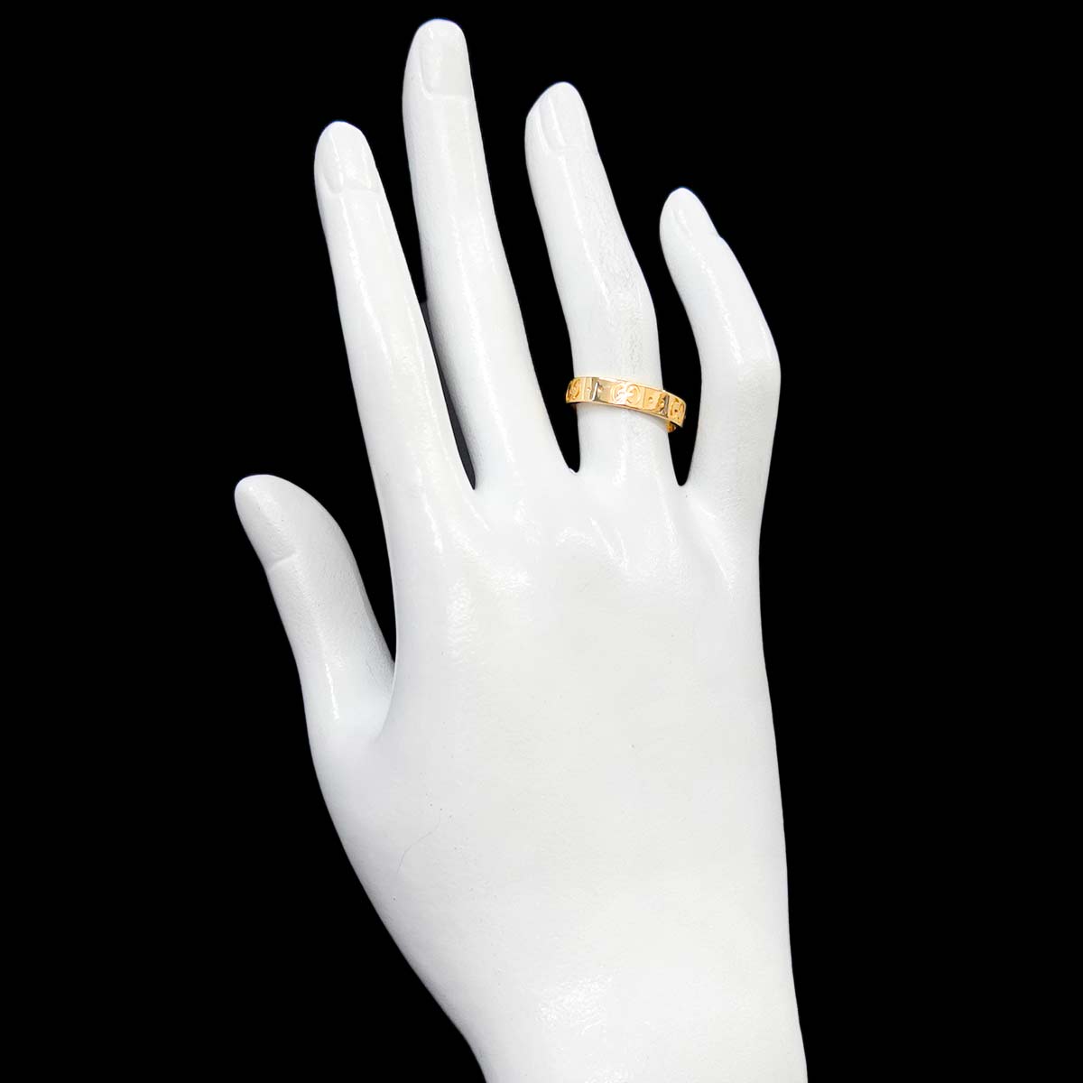 Icon Ring 18K Yellow Gold 750 Size13 6(US)
