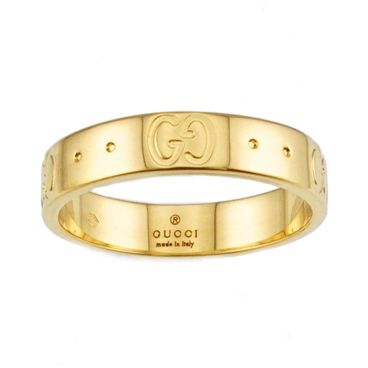 Icon Ring 18K Yellow Gold 750 Size10 5-5.25(US)
