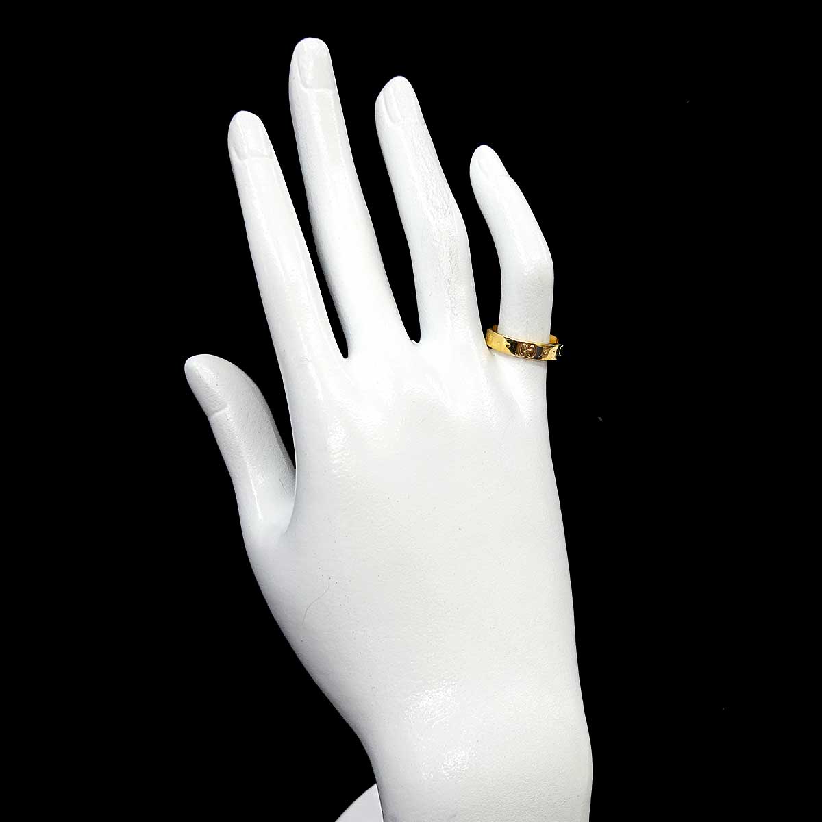 Icon Ring 18K Yellow Gold 750 Size10 5-5.25(US)