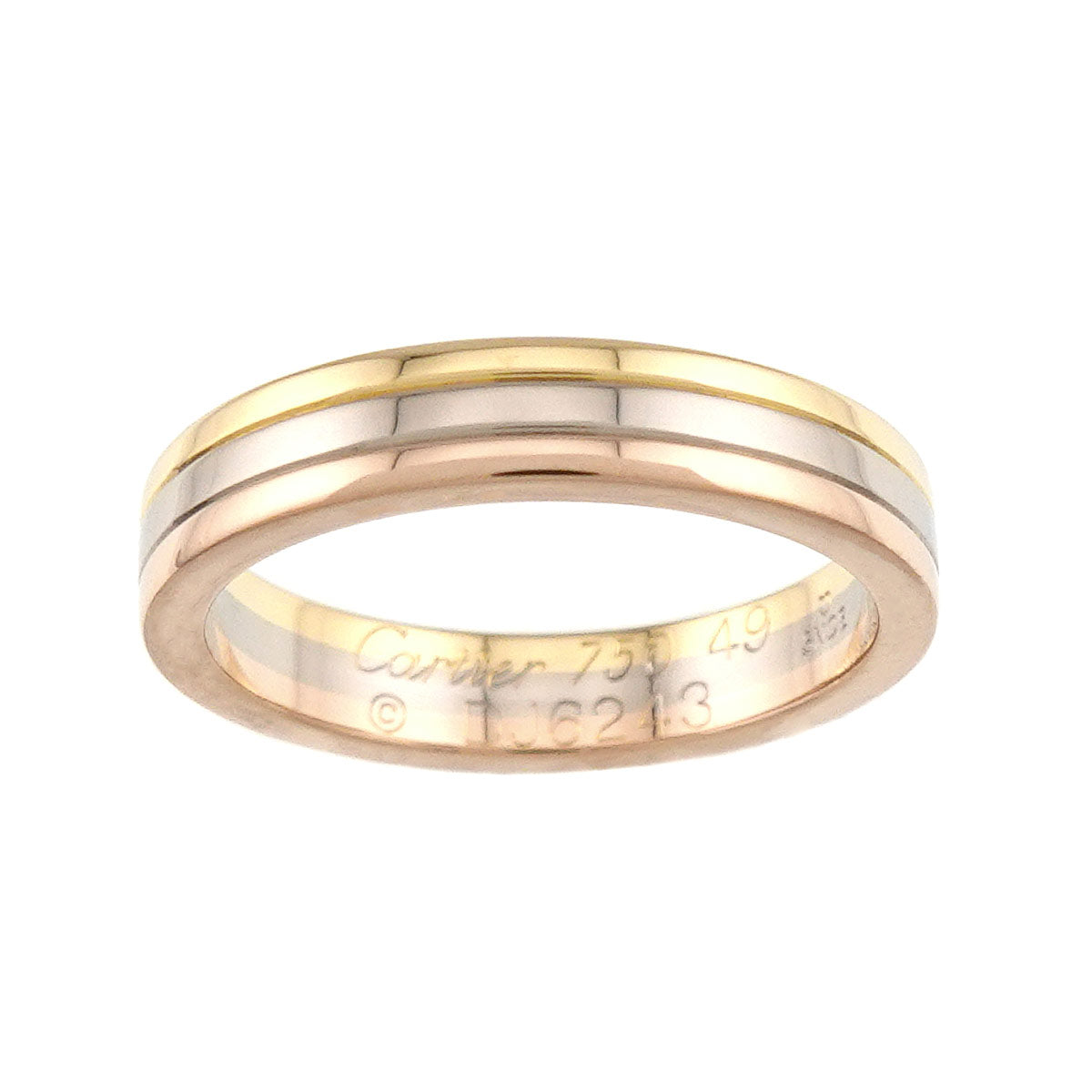 Vendome Ring 18K YG WG PG 750 size49 4.75-5(US)