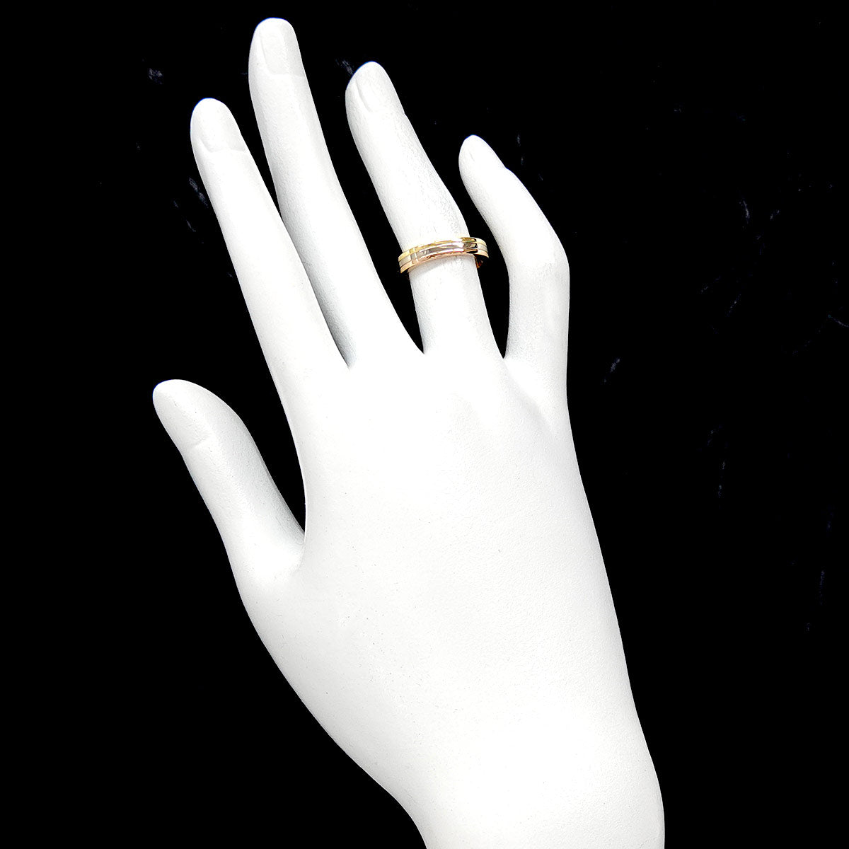 Vendome Ring 18K YG WG PG 750 size49 4.75-5(US)