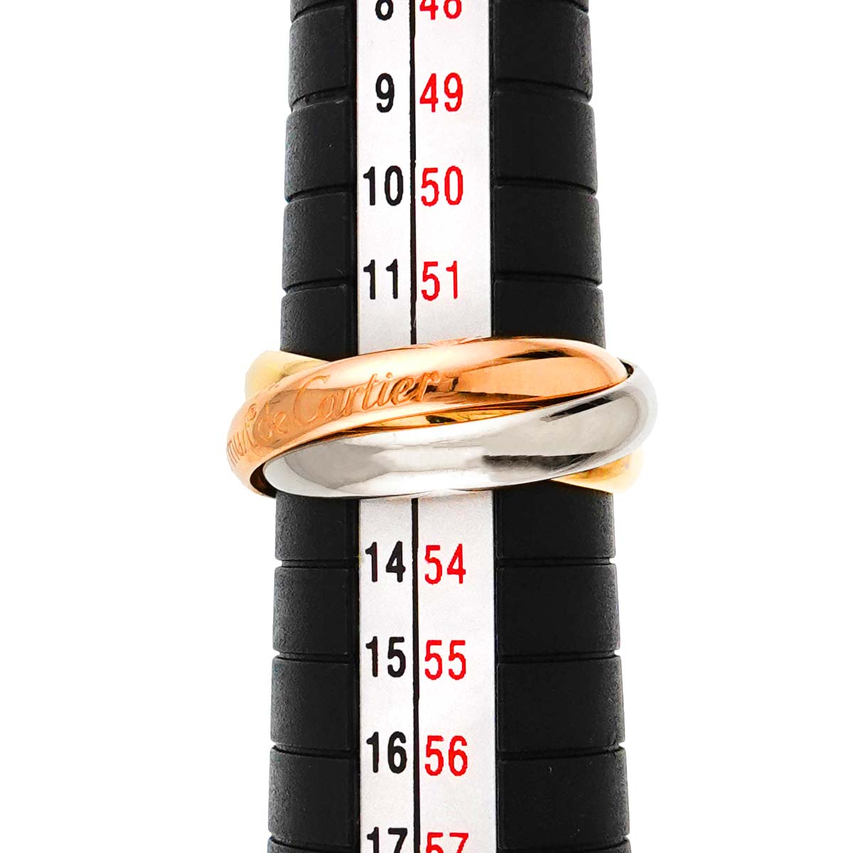 Trinity MM Ring 18K YG WG PG 750 Size53 6-6.25(US)