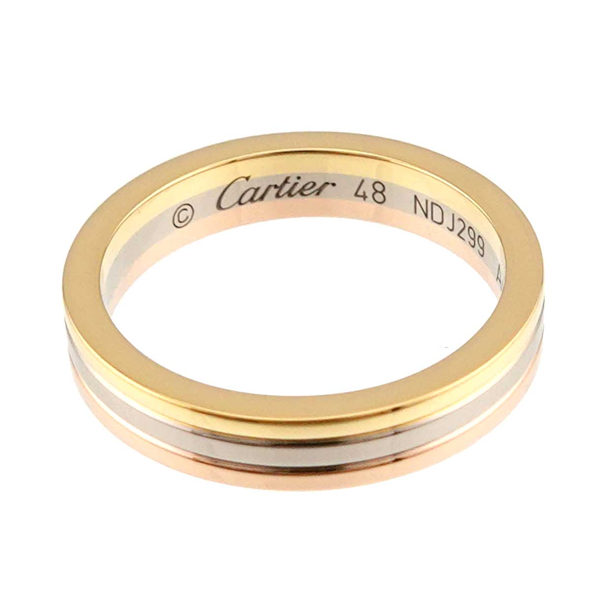 Vendome Ring 18K YG WG PG 750 size48 4.5(US)