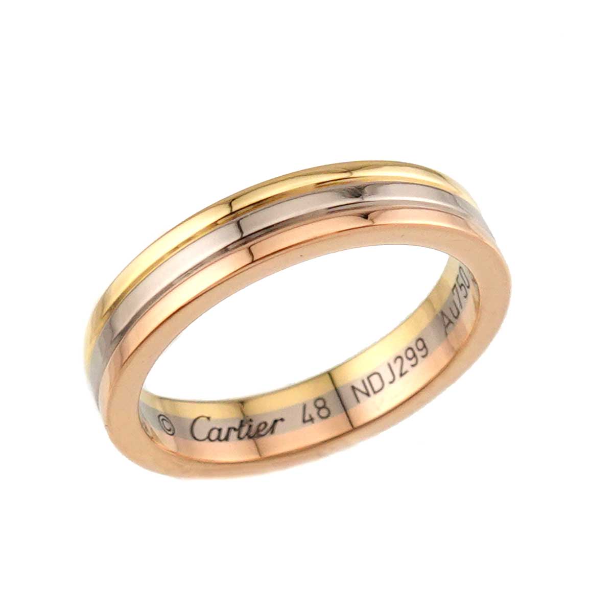 Vendome Ring 18K YG WG PG 750 size48 4.5(US)