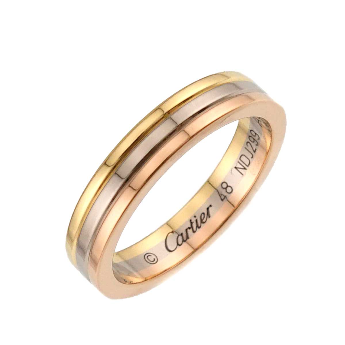 Vendome Ring 18K YG WG PG 750 size48 4.5(US)