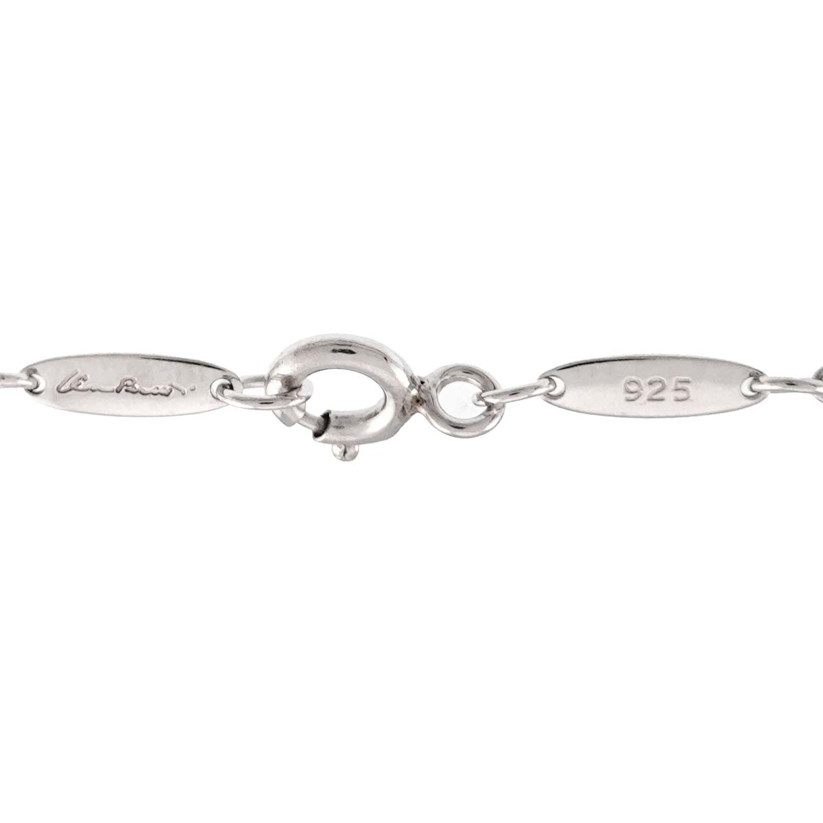 Open Heart Necklace Silver 925