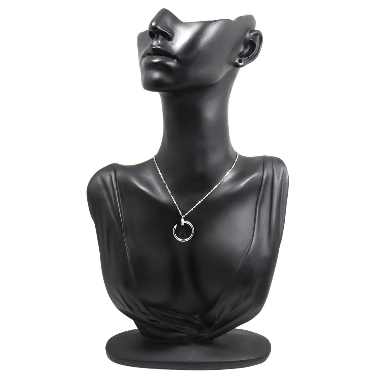 Juste Un Clou Diamond Necklace 18K White Gold 750