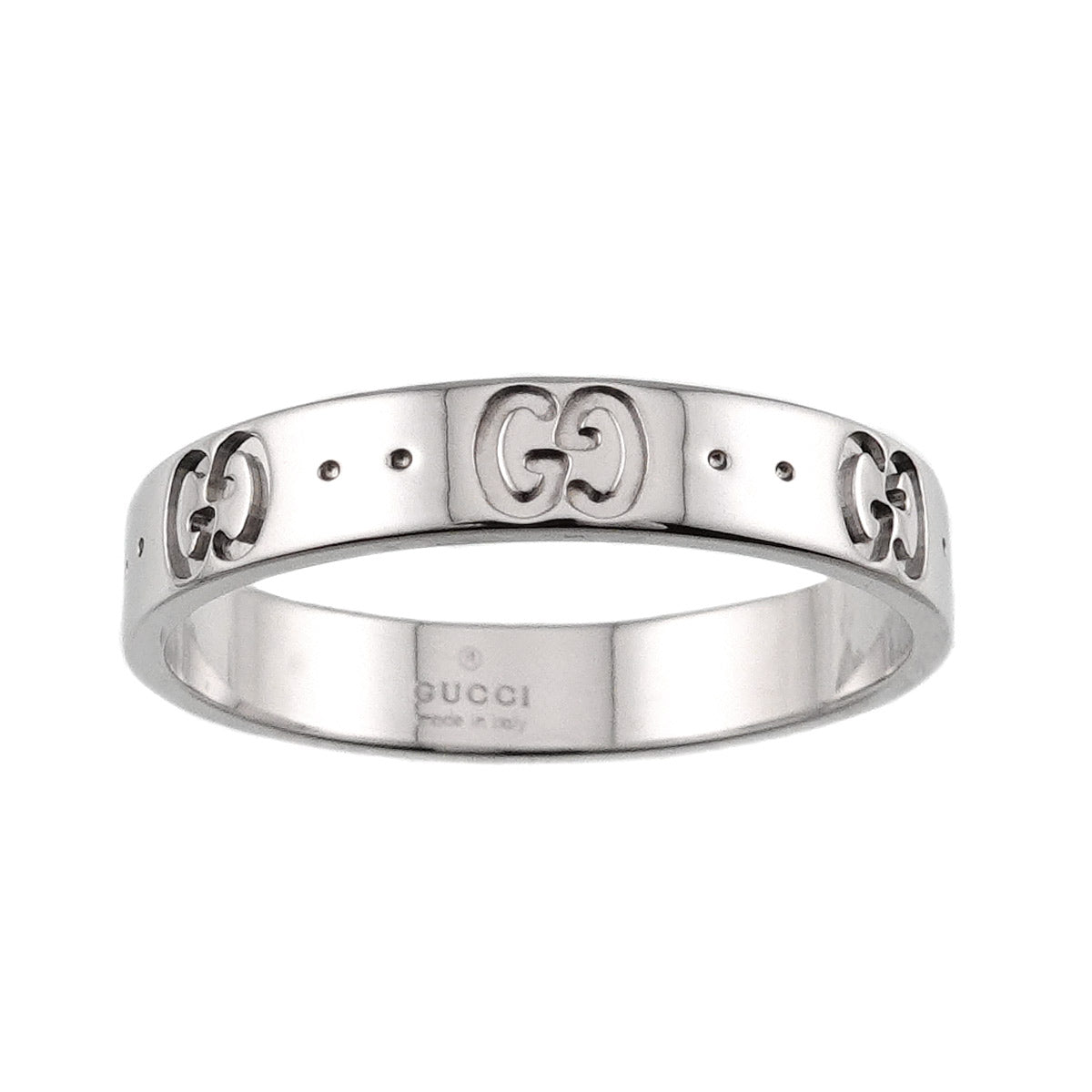 Icon Ring 18K WG White Gold 750 Size21 9-9.5(US)