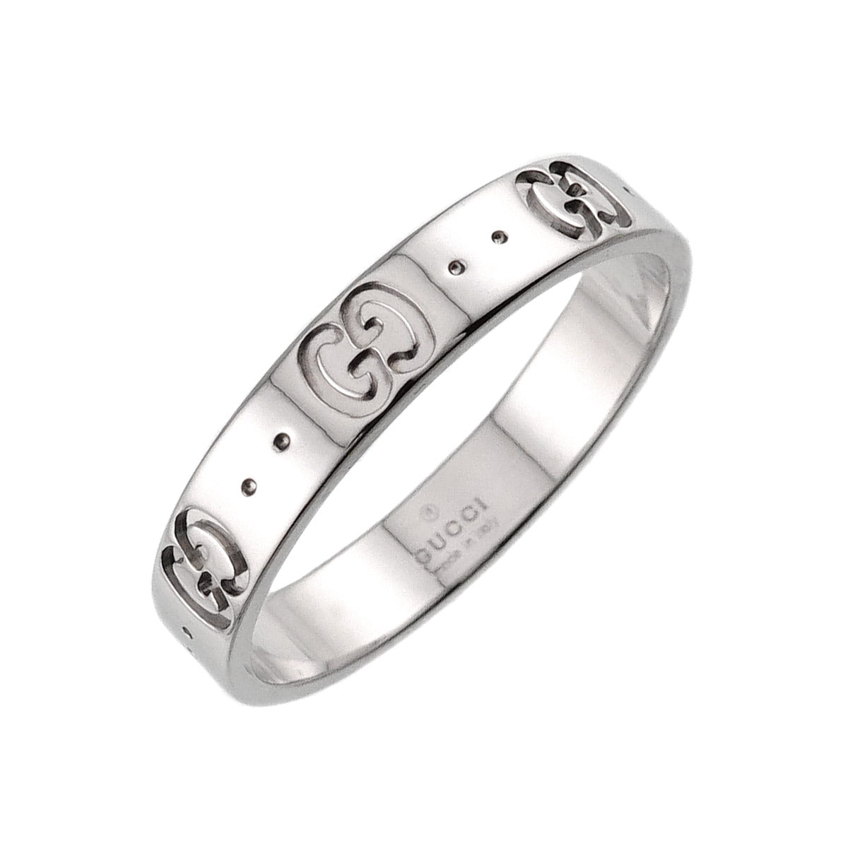 Icon Ring 18K WG White Gold 750 Size21 9-9.5(US)