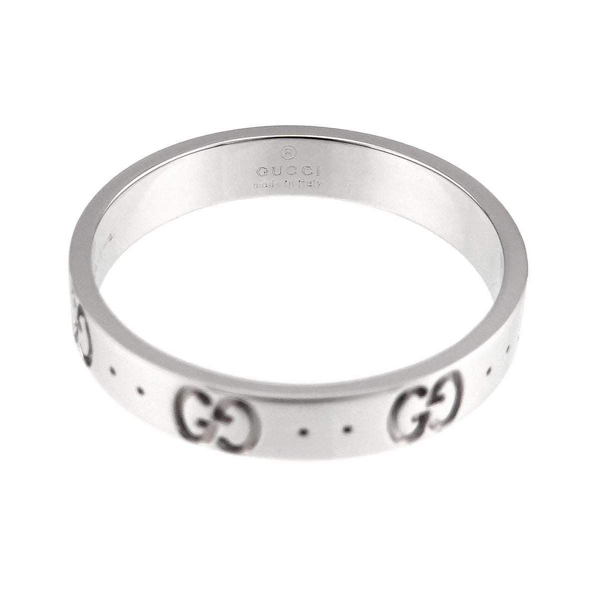 Icon Ring 18K White Gold 750 Size21 9-9.5(US)