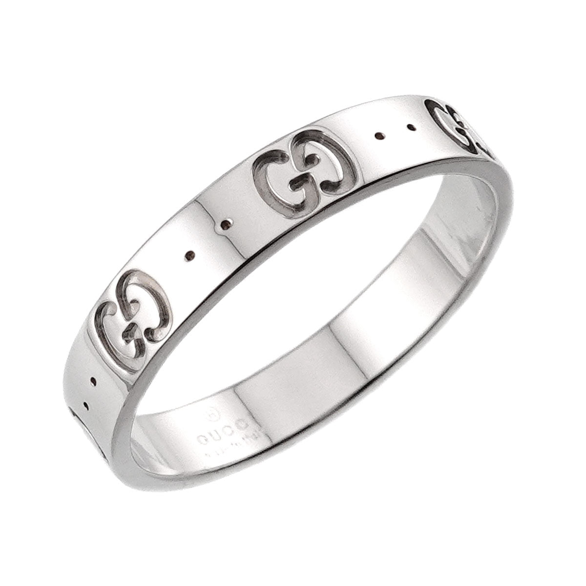 Icon Ring 18K White Gold 750 Size21 9-9.5(US)