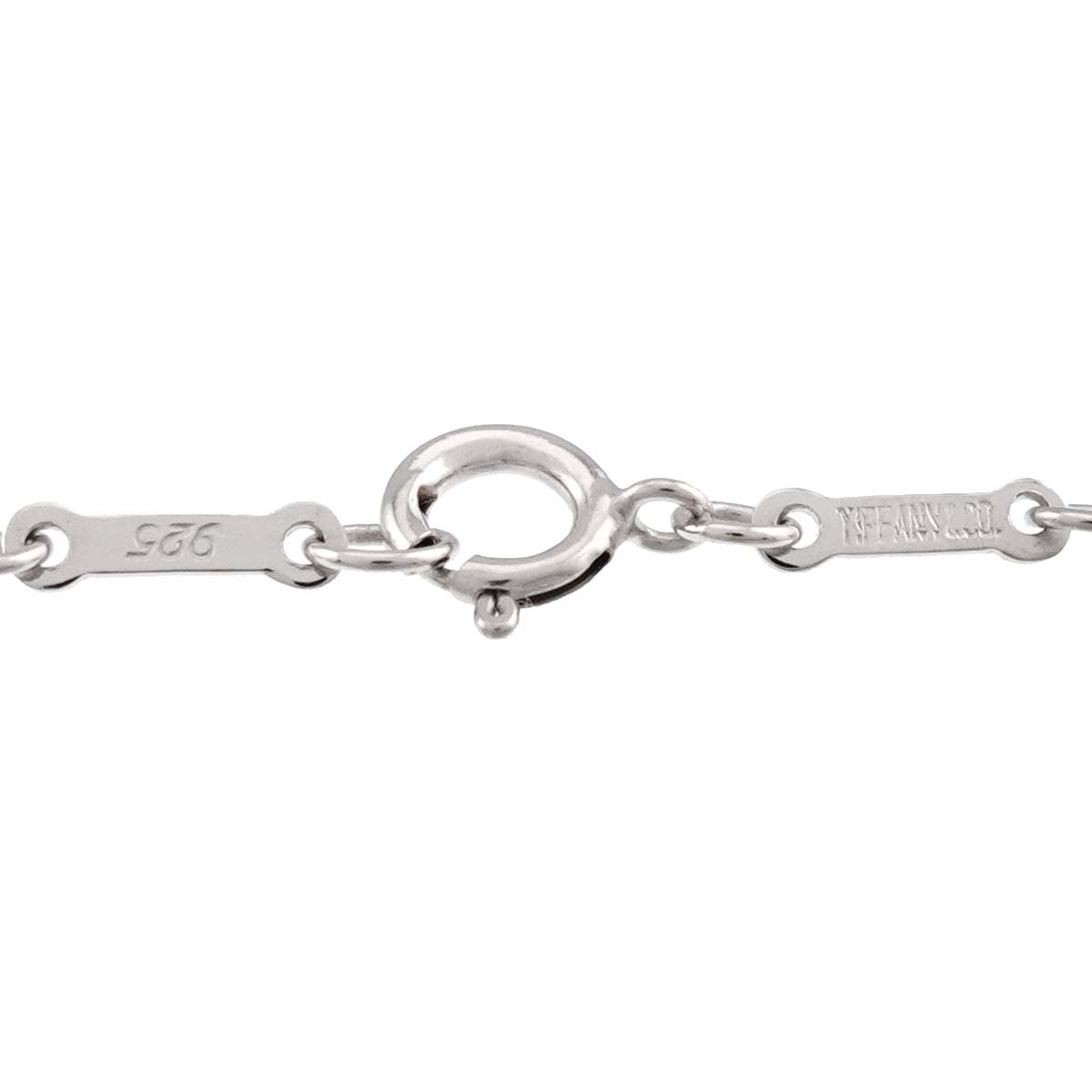 Open Heart Necklace Silver 925