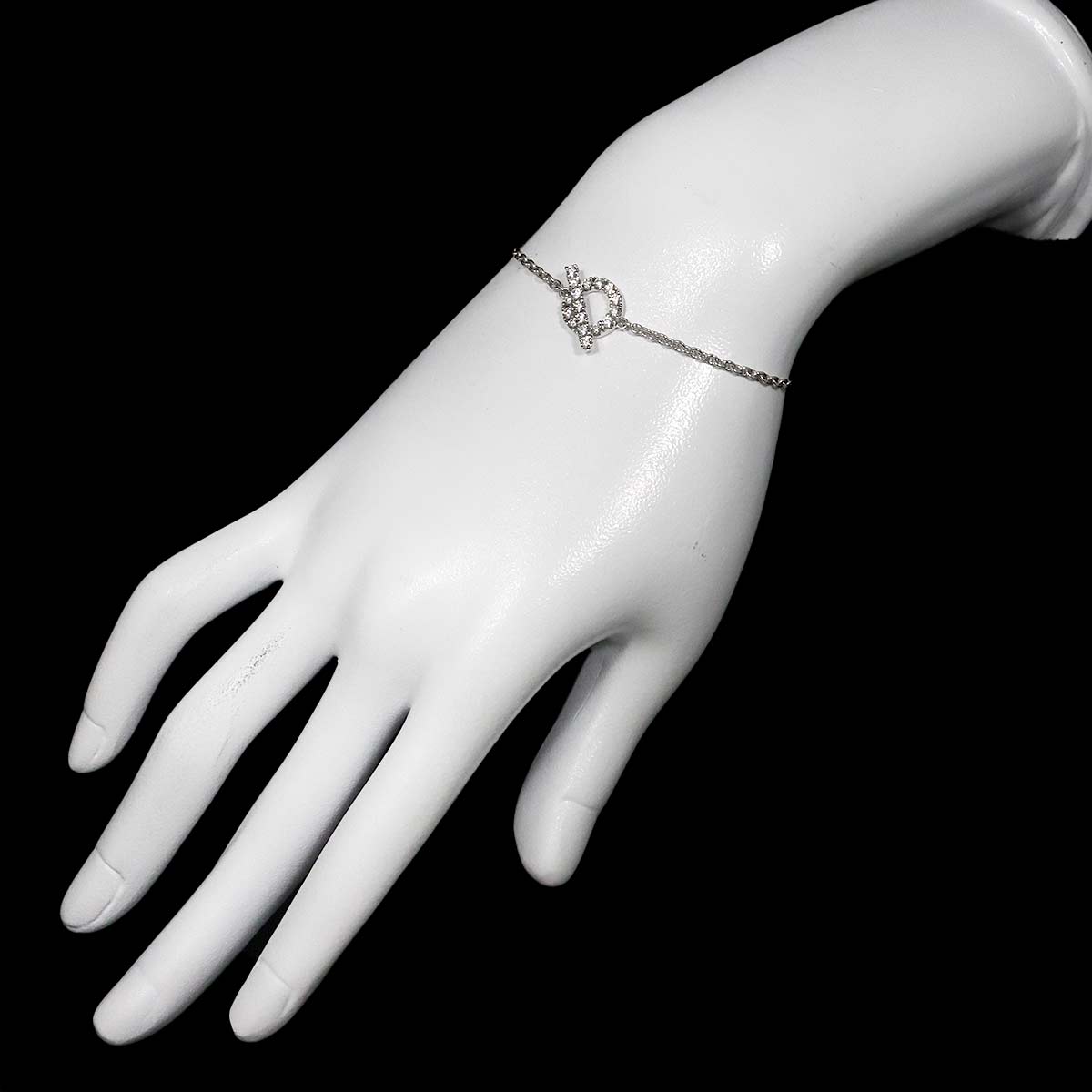 Finesse Diamond 0.55ct SH Bracelet 18K WG 750
