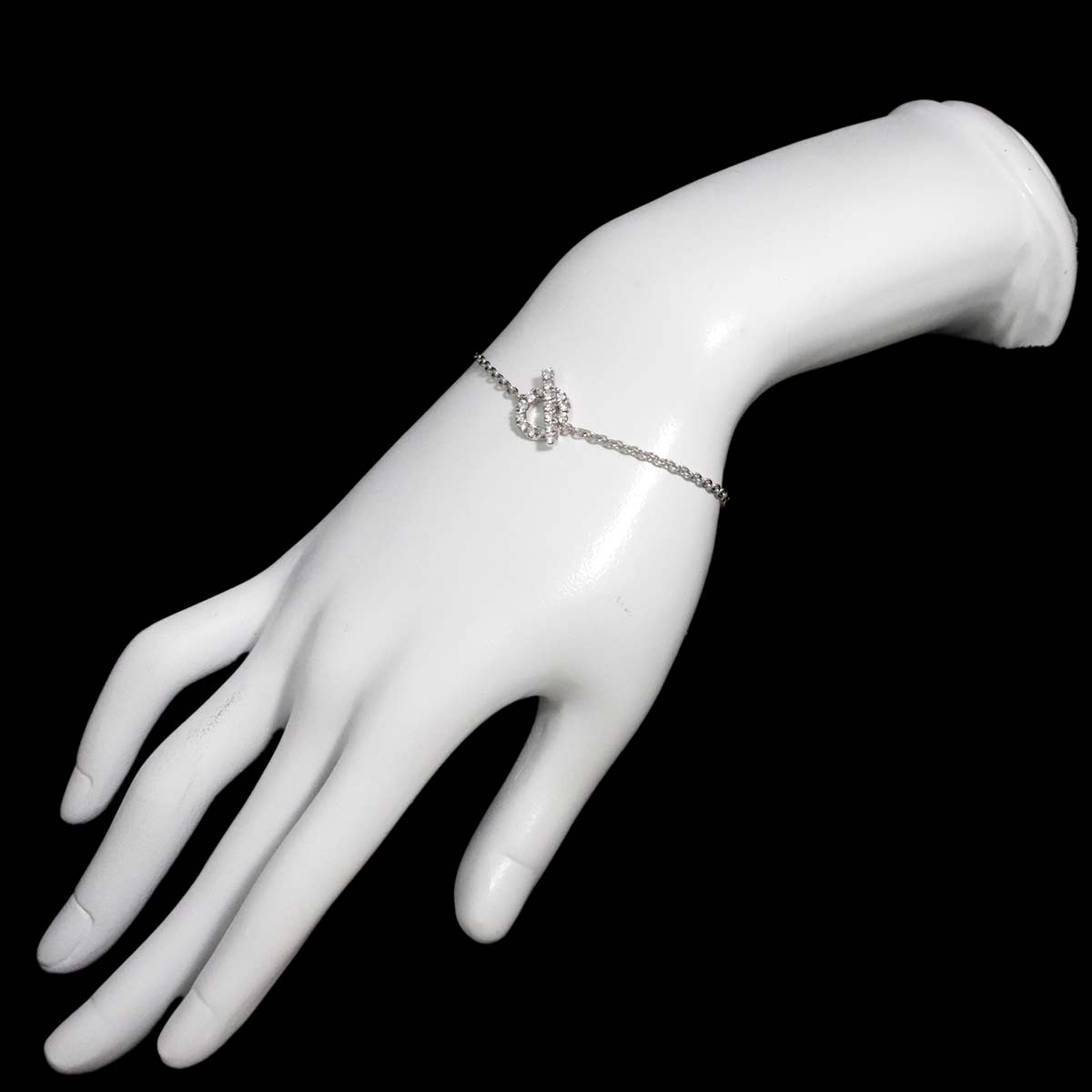 Diamond 0.55ct SH Bracelet 18K WG 750