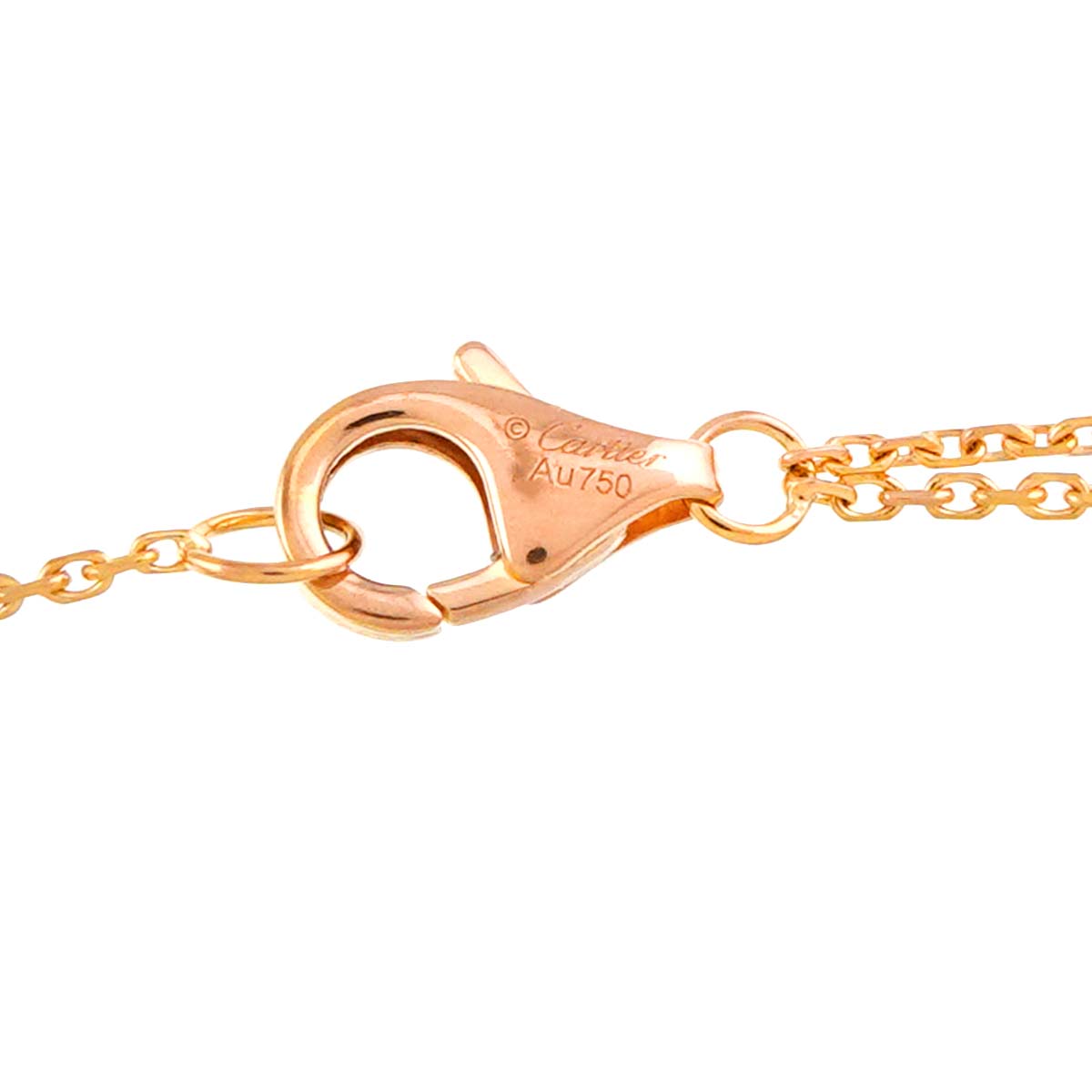Trinity Mini Necklace 18K YG WG PG 750