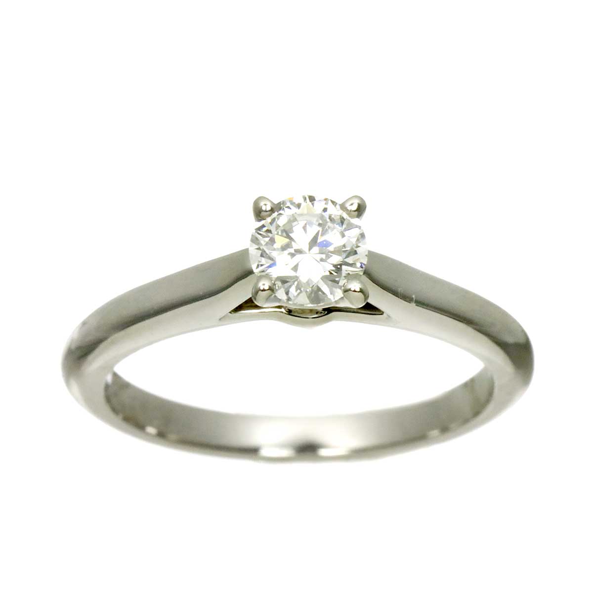 Diamond 0.30ct G/VS1/3EX Ring Platinum size46 3.75(US)