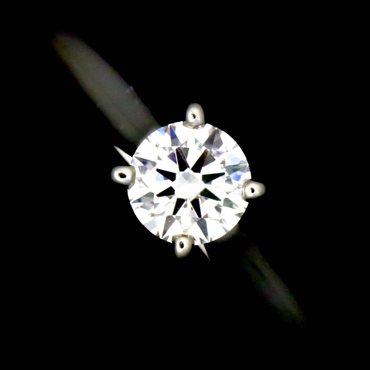 Diamond 0.30ct G/VS1/3EX Ring Platinum size46 3.75(US)