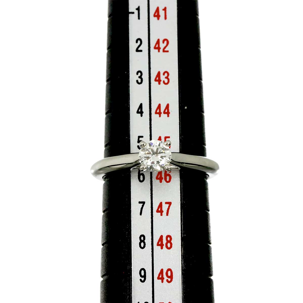 Diamond 0.30ct G/VS1/3EX Ring Platinum size46 3.75(US)