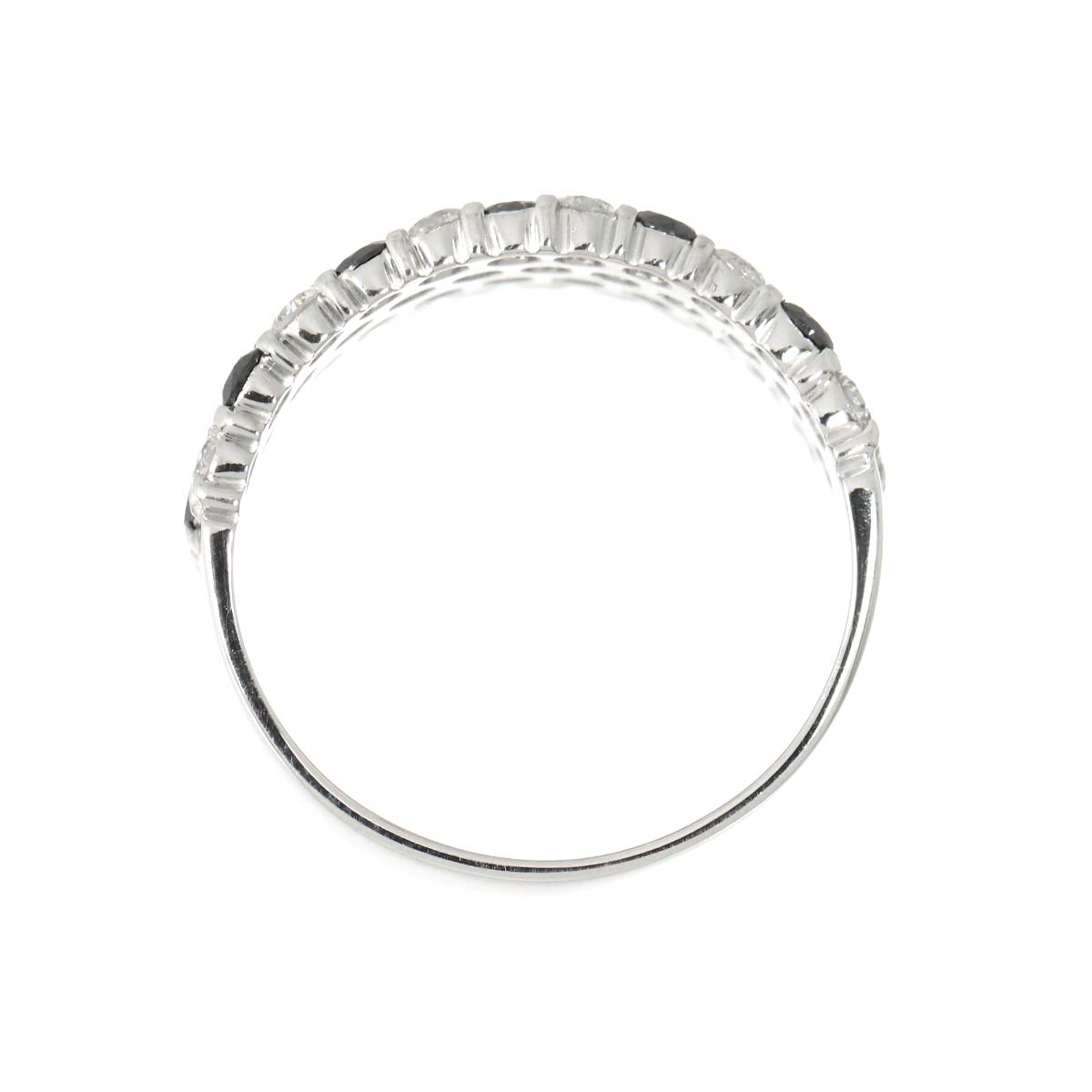 Diamond 2.00ct Ring 18K K18 WG White Gold size6-6.25(US)