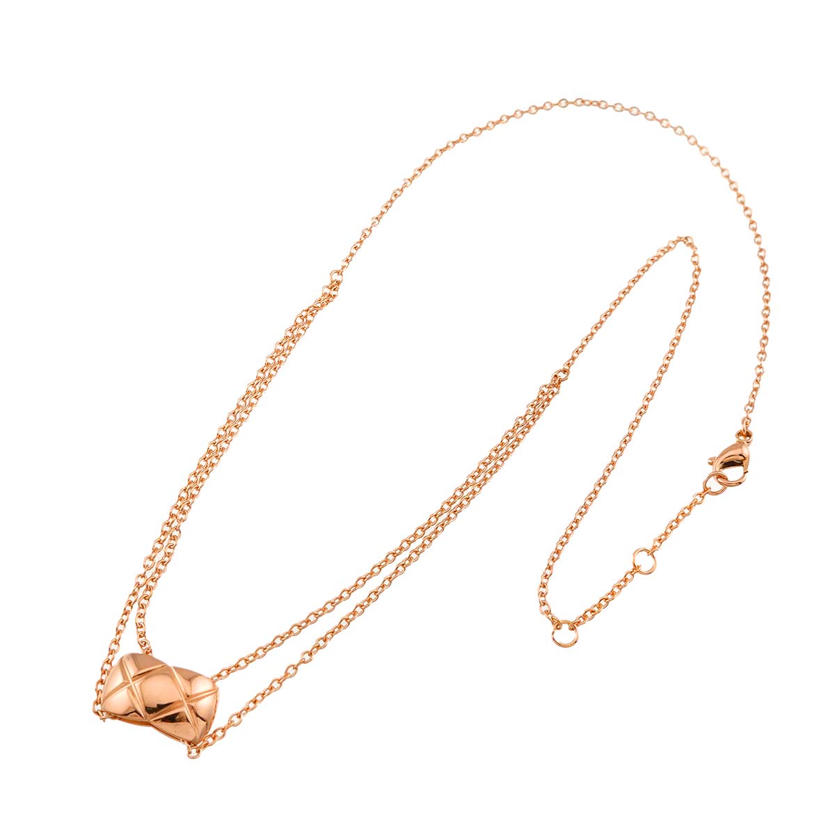 Coco Crush Necklace 18K Pink Gold 750