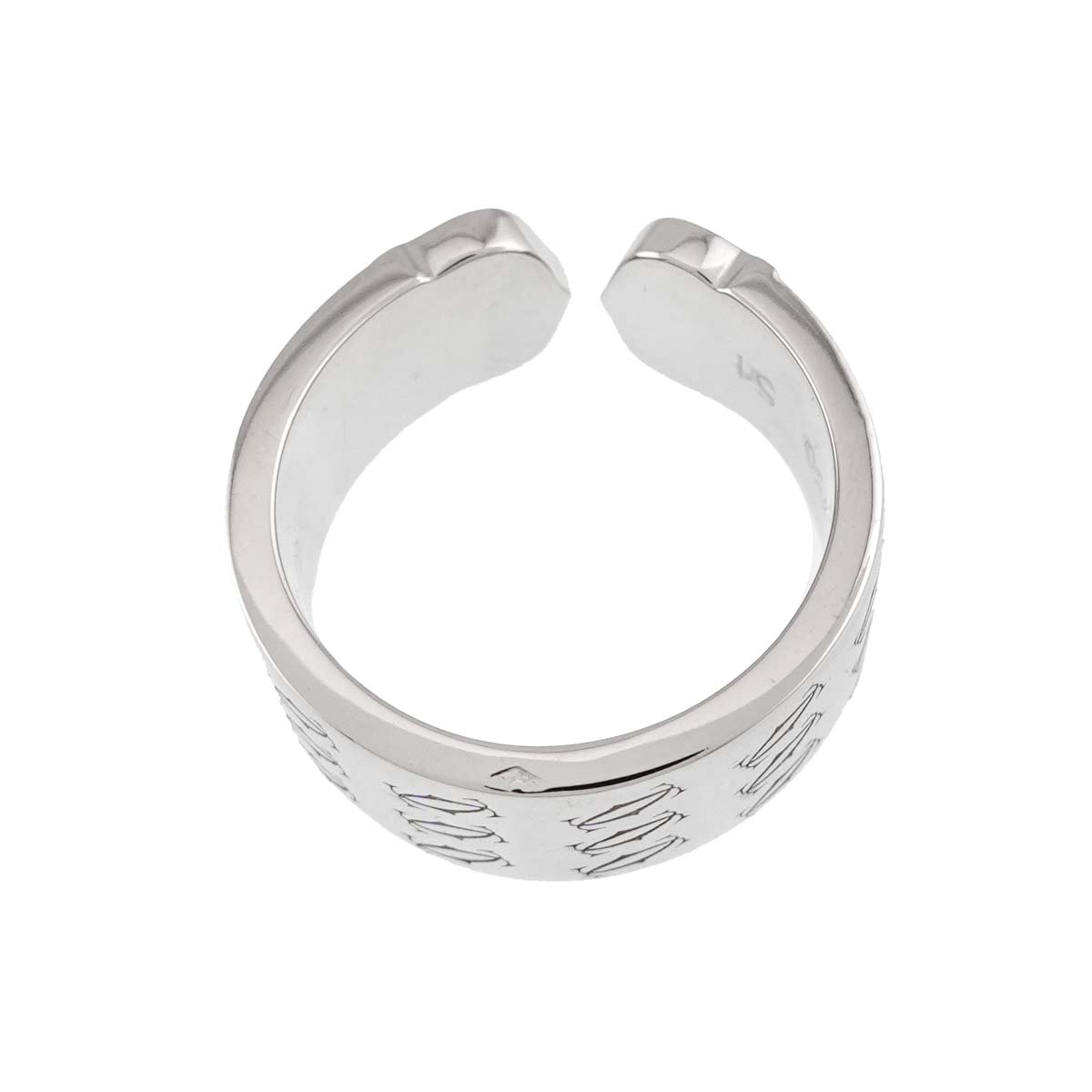 C2 Ring 18K White Gold 750 size50 5.25(US)