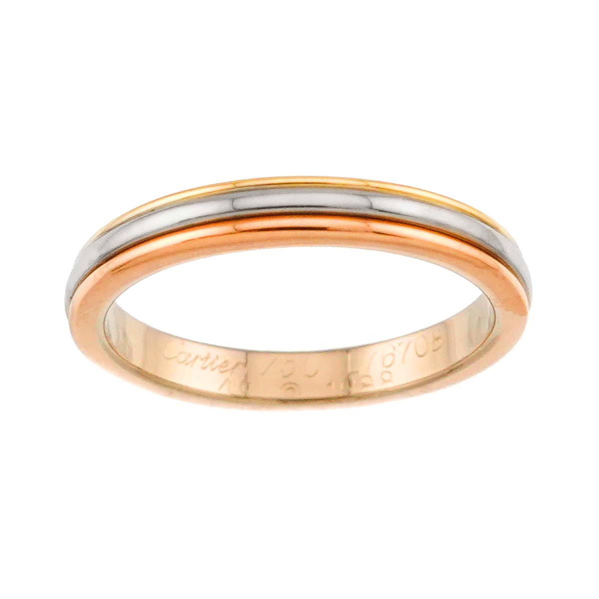 Vendome Ring 18K YG WG PG 750 size49 4.75-5(US)