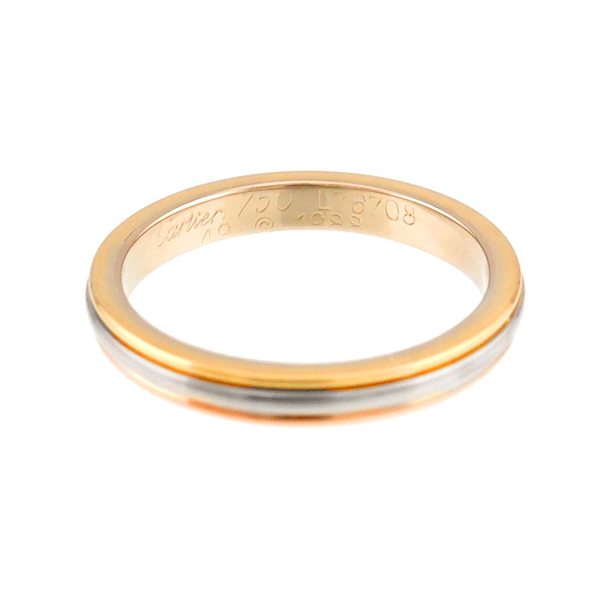Vendome Ring 18K YG WG PG 750 size49 4.75-5(US)