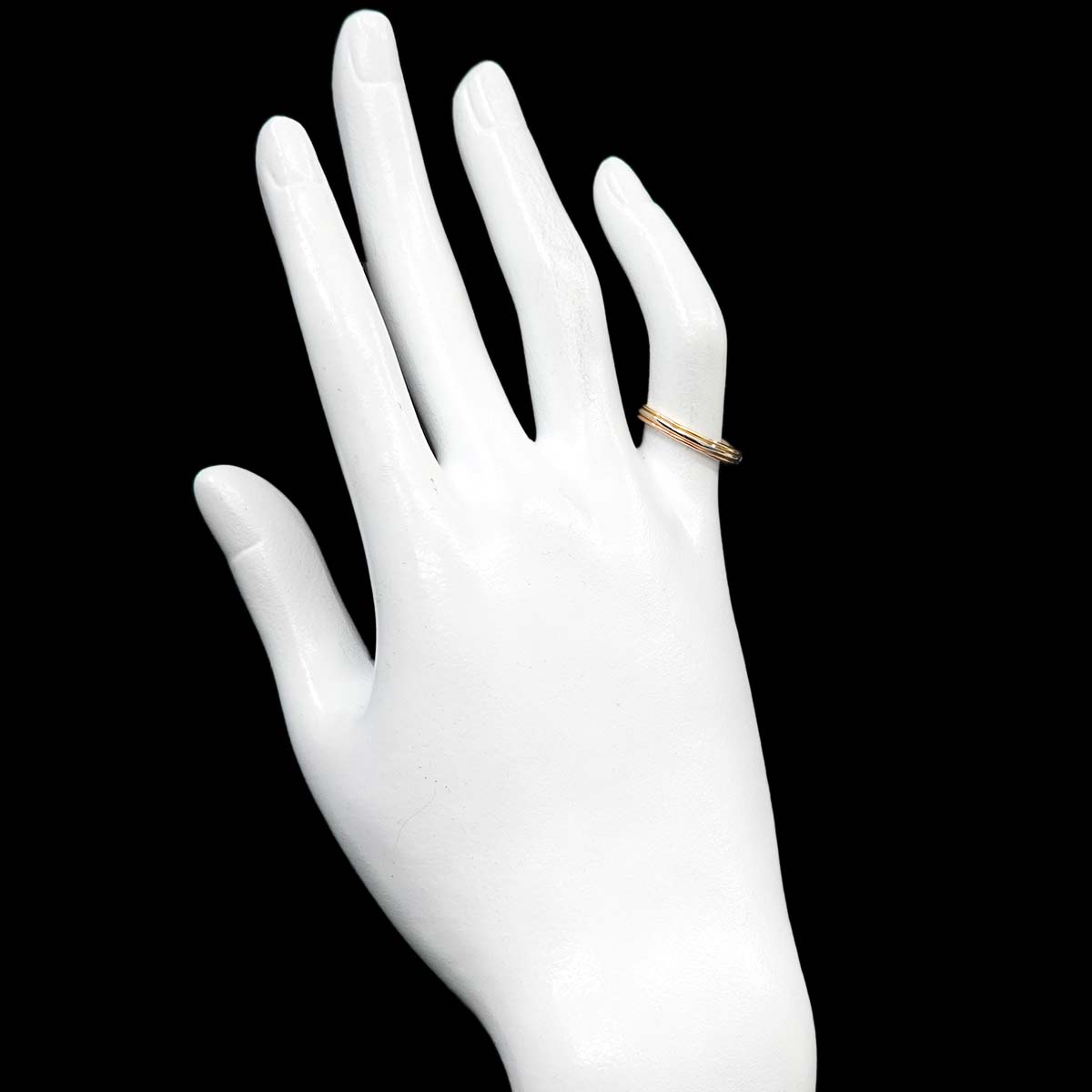 Vendome Ring 18K YG WG PG 750 size49 4.75-5(US)