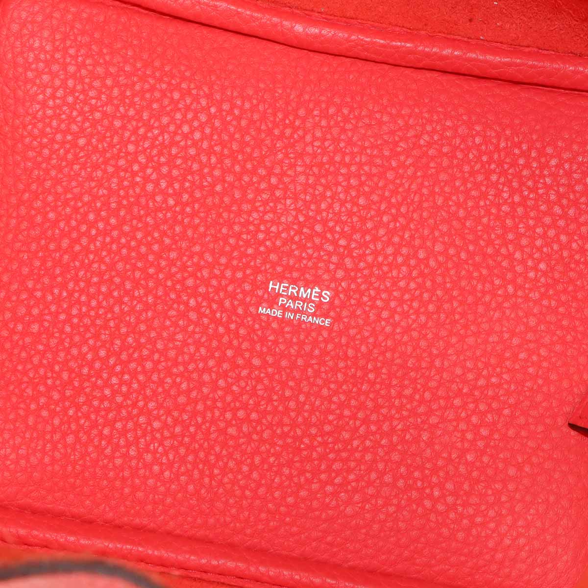 Picotin Lock PM Hand Bag Taurillon Clemence Rose Texese
