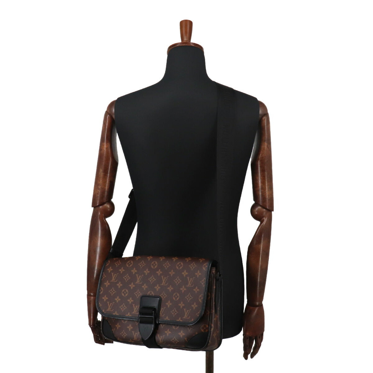 Monogram Macassar Archy Messenger Shoulder Bag M46328