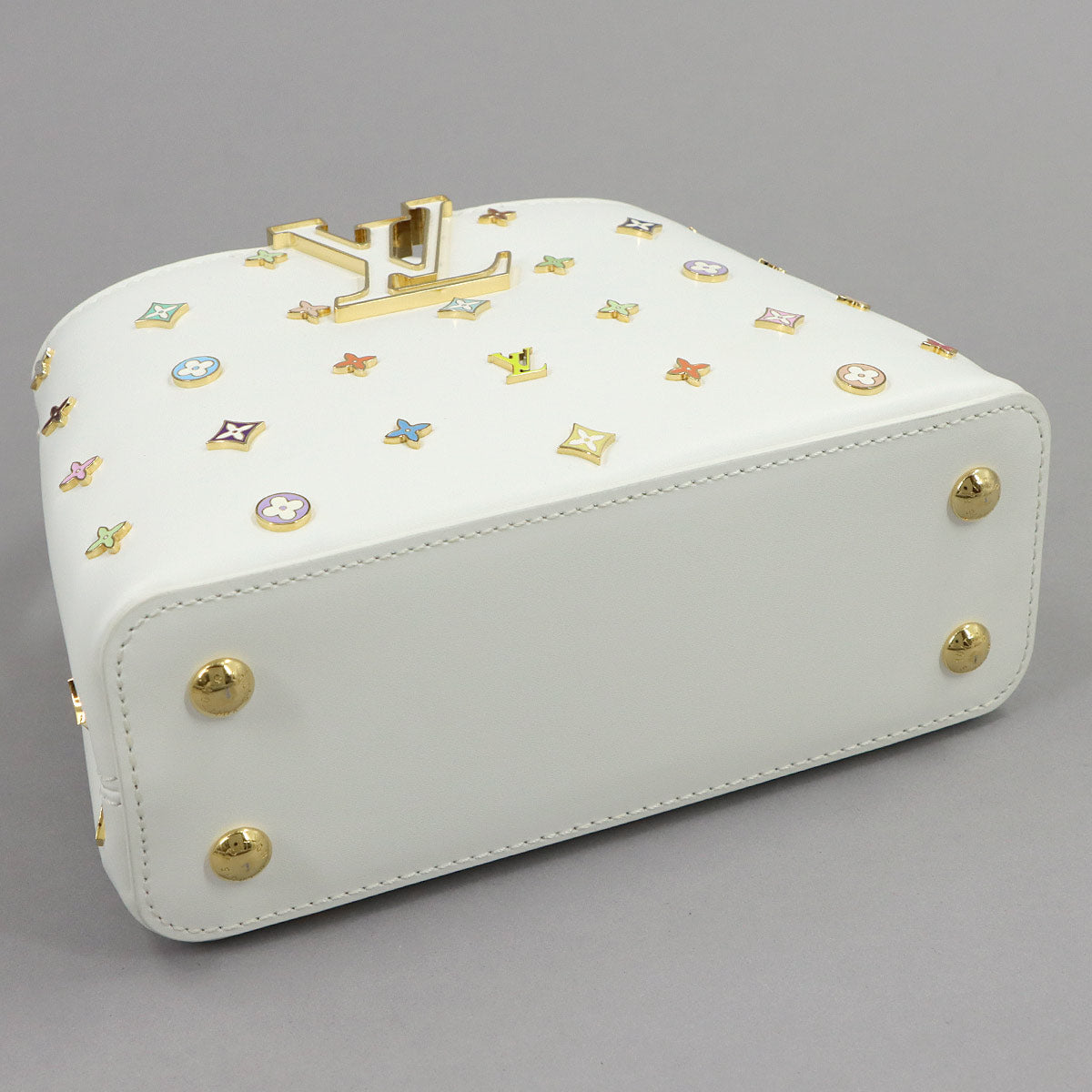 LV x TM Capucines MINI Hand Shoulder Bag Leather M14165