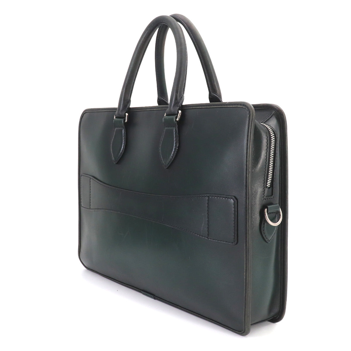 Un Jour Briefcase Business Shoulder Bag Venezia Leather