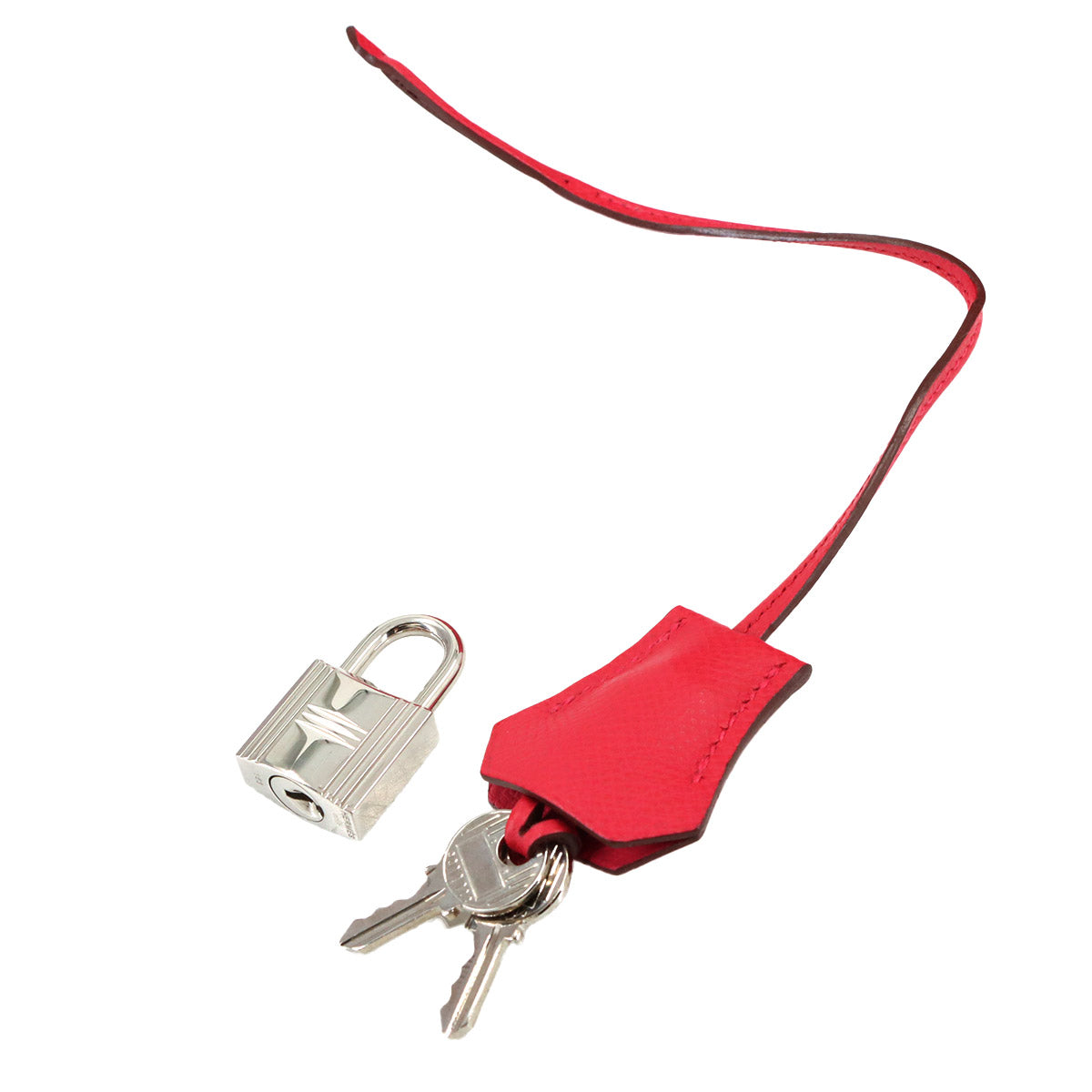 Birkin 35 Epsom Bougainvillier Hand Bag Red