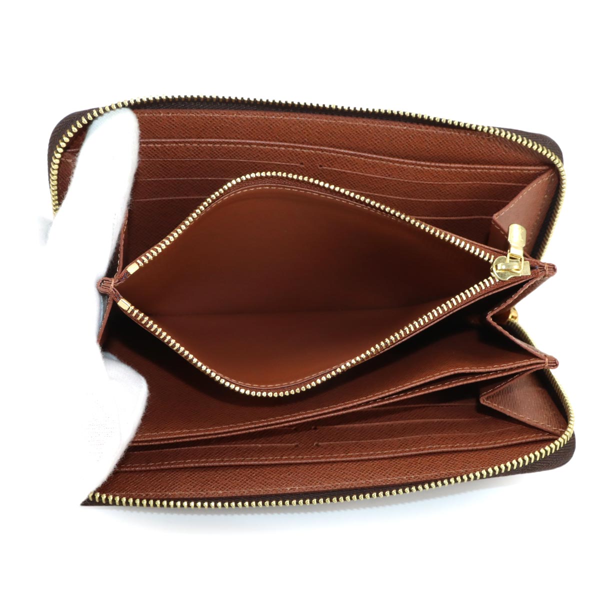 Monogram Zippy Wallet Brown M42616 Purse