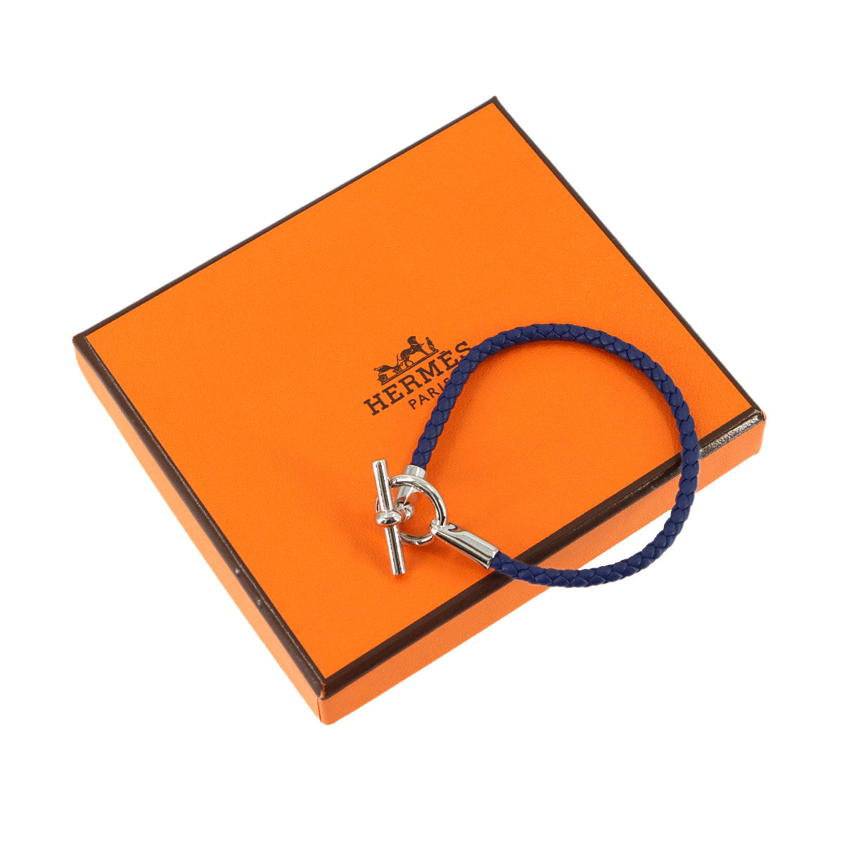 Glenan Bracelet Leather Navy Accessory