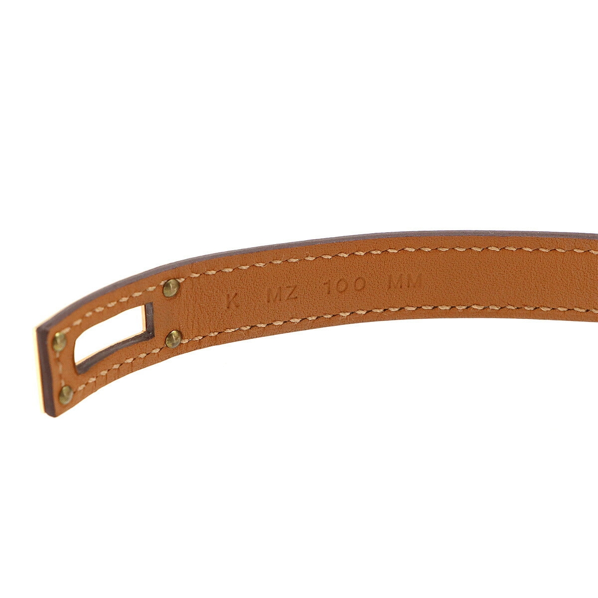 Kelly Double Tour Bracelet Swift Etoupe T2 Accessory