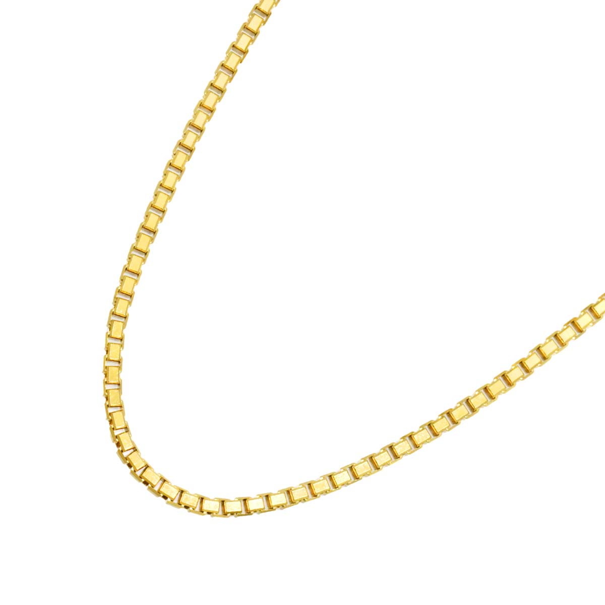 Venetian Necklace 18K K18 YG Yellow Gold 750