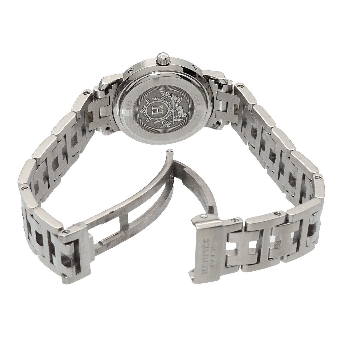 Clipper Nacre CL4.230 Quartz 12P Diamond White Shell Dial