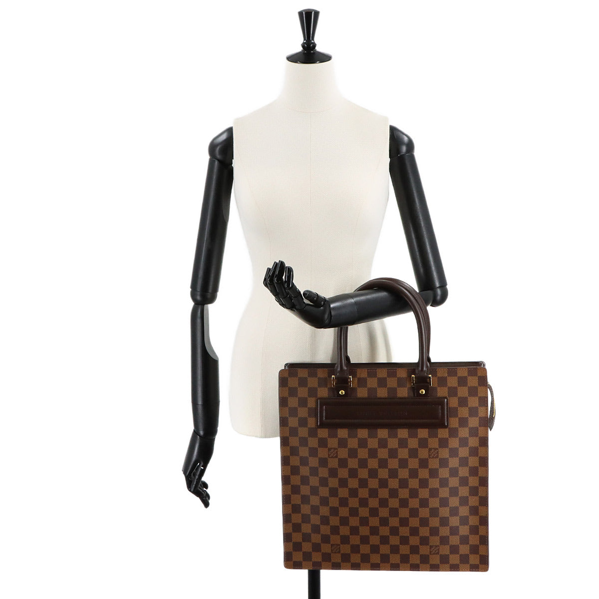 Damier Venice GM Tote Bag Ebene Brown N51146 Purse