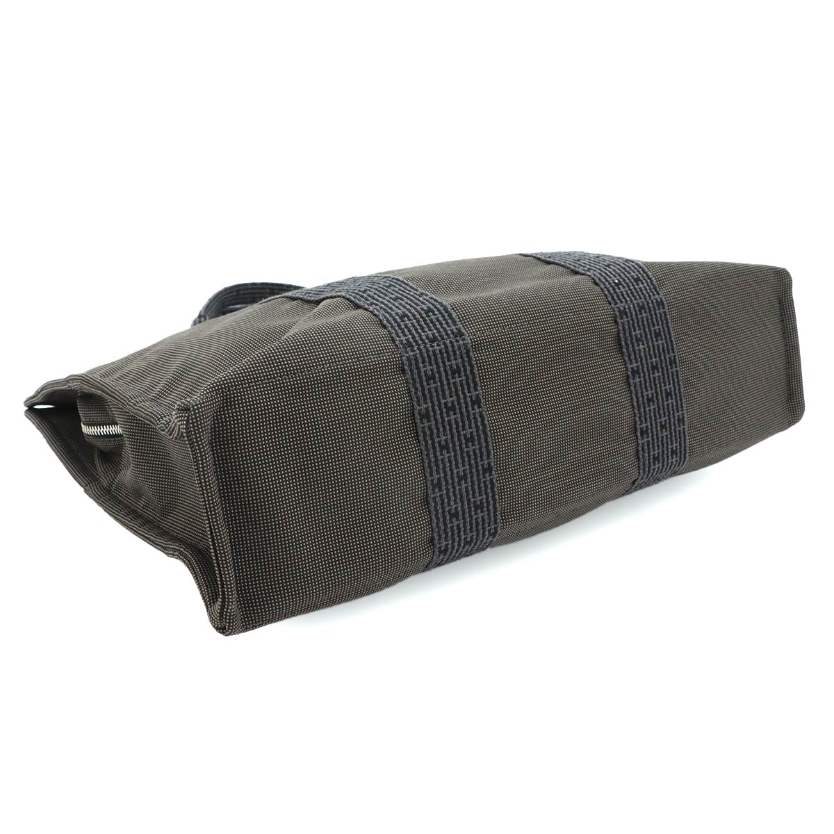 Herline Tote MM Bag Canvas Gray Unisex Purse