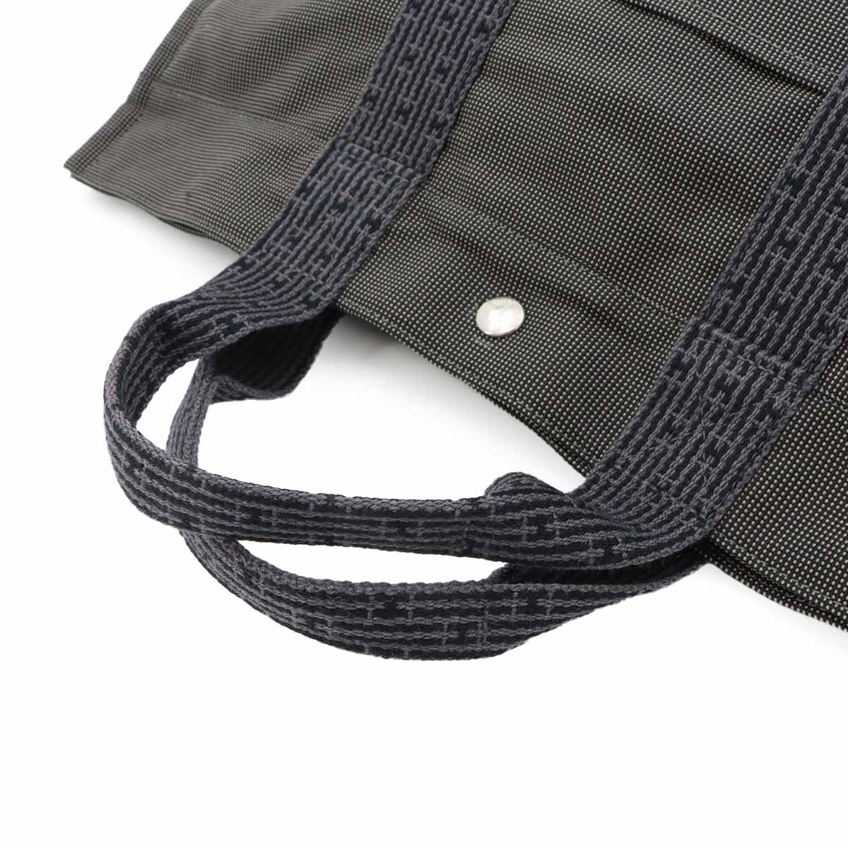 Herline Tote MM Bag Canvas Gray Unisex Purse