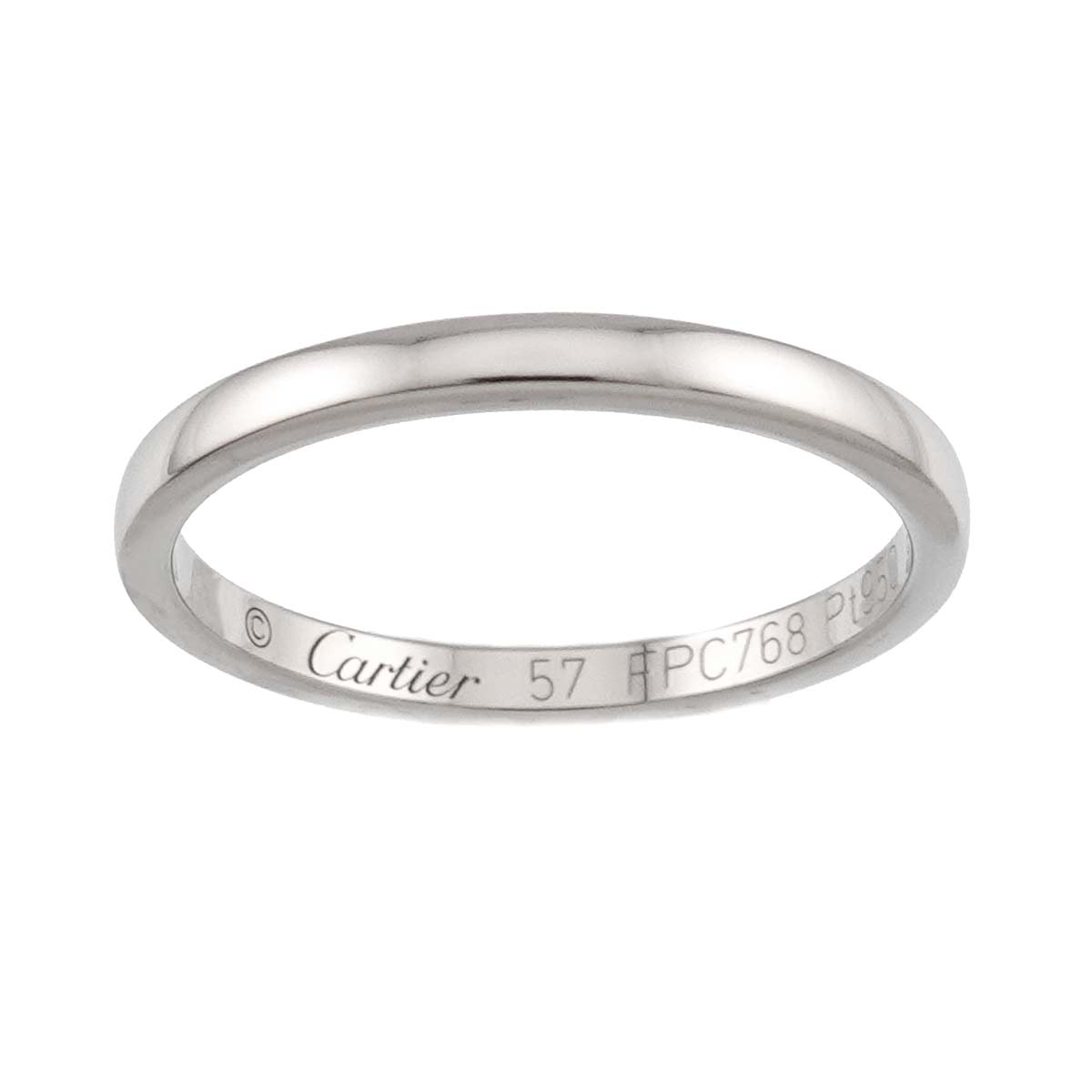 Ballerine Ring Pt Platinum size57 7.75-8(US)