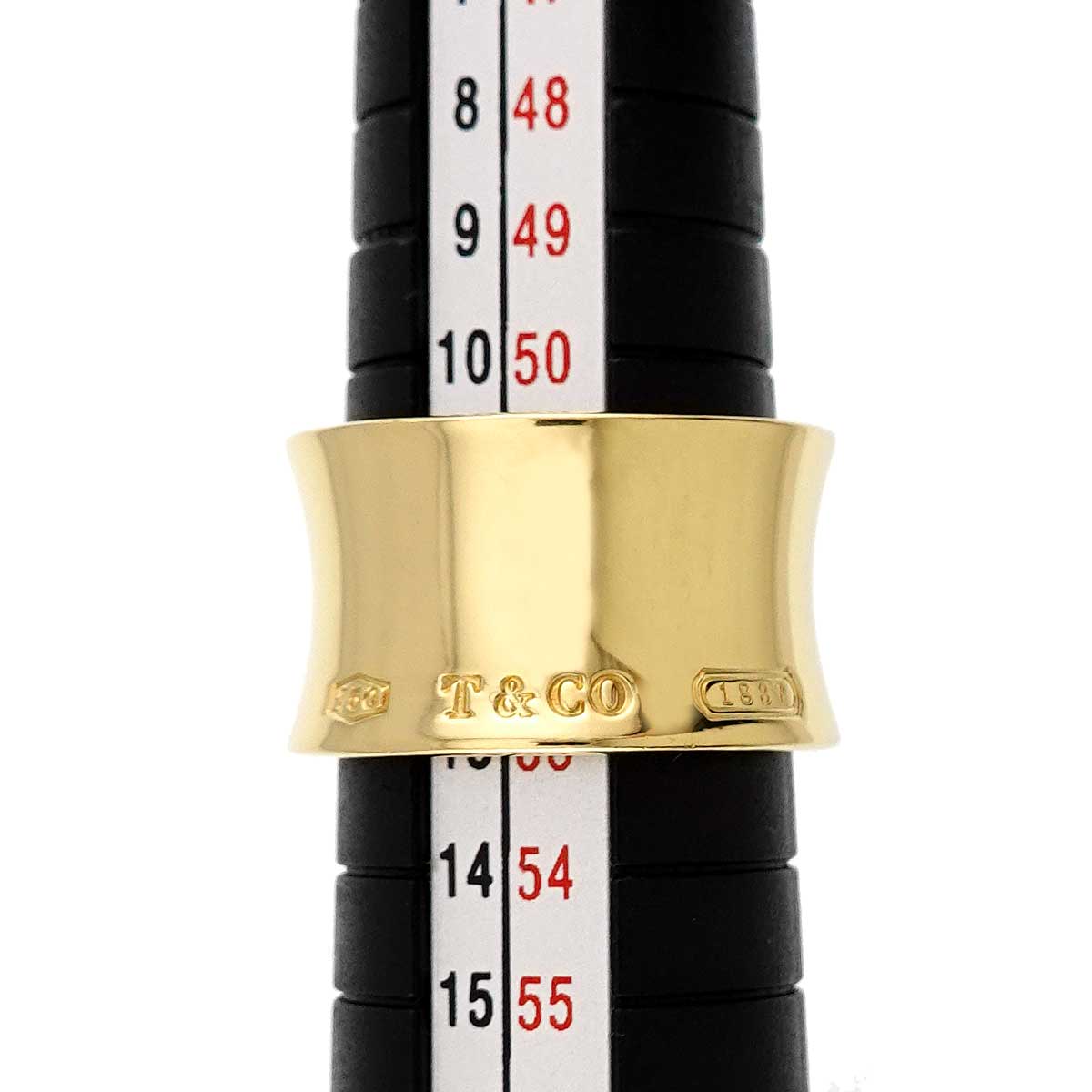 1837 Wide Ring 18K Yellow Gold 750 size6(US)