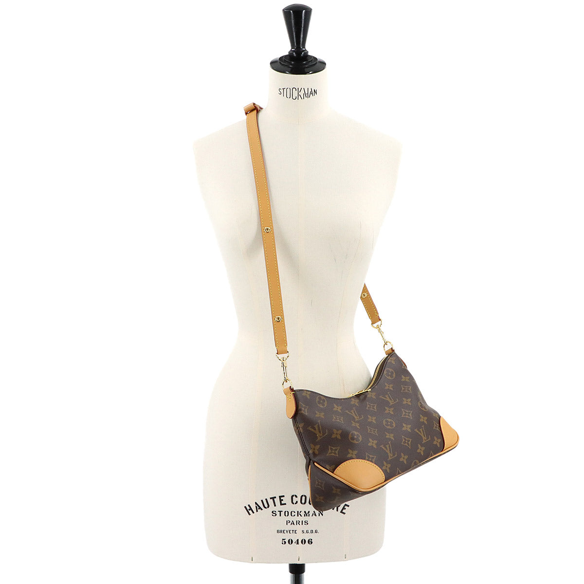 Monogram Boulogne PM 2way Shoulder Bag Brown M45832