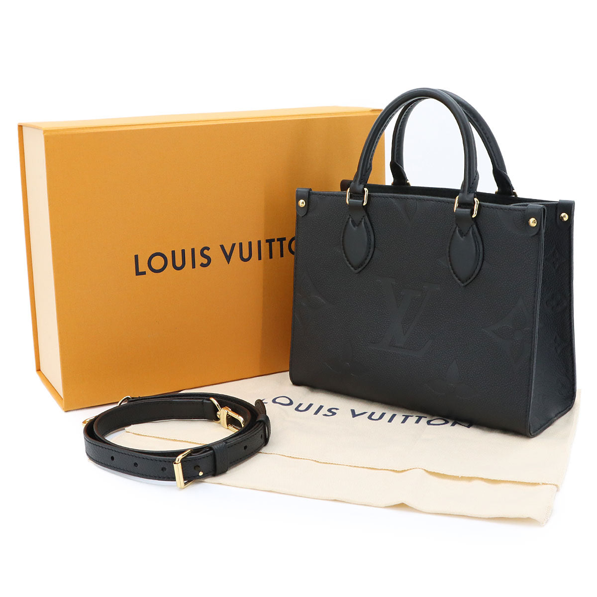 Monogram Empreinte Onthego PM Tote Shoulder Bag M45653