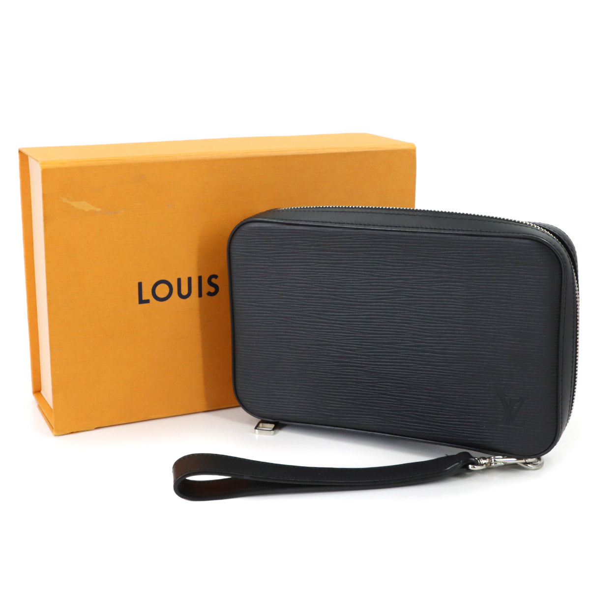 Epi Dandy Wallet Zipped Around Wallet Noir M64000