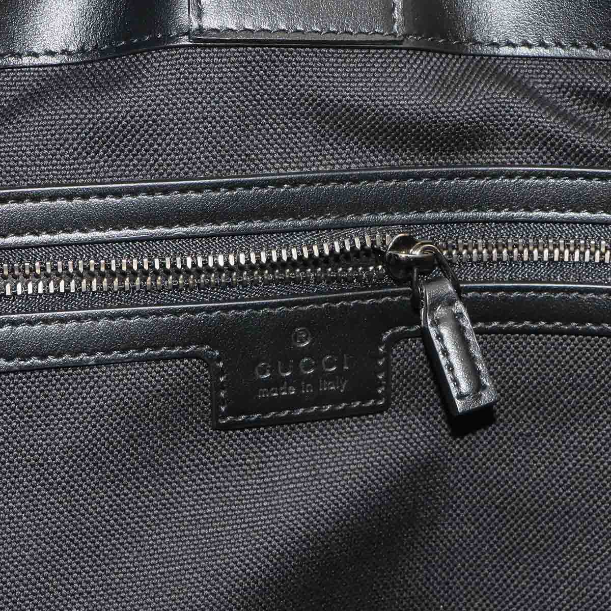 GG Marmont Quilting Large Tote Bag Leather Black 739684 Purse