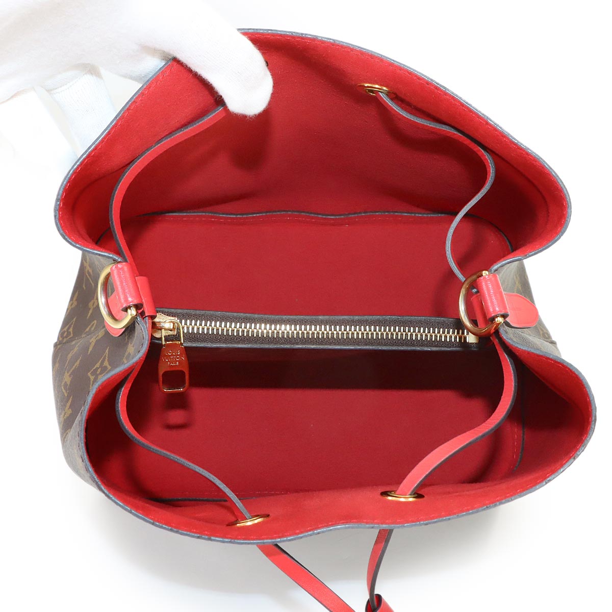 Monogram Neonoe Shoulder Bag Coquelicot M44021